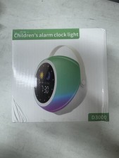 Kids Alarm Clock for Bedroom Decor, Ok to Wake Digital Clock, Bluetooth, Lights