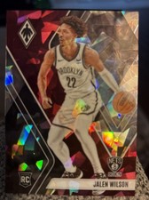 2023-24 Phoenix Jalen Wilson Red Ice RC #276 Nets  /275