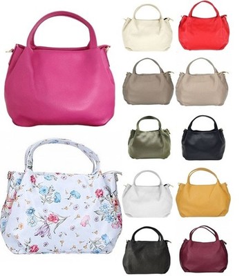  ITALY  Echt Leder Damen Tasche Schultertasche Handtasche Umhängetasche  1039
