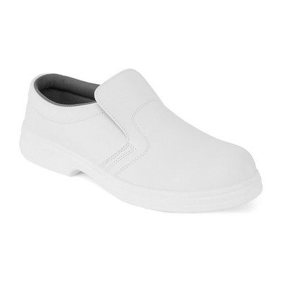 PORTWEST Berufsschuhe FW 58 Slipper weiß O2 Kochschuhe Küchenschuhe Arztschuhe