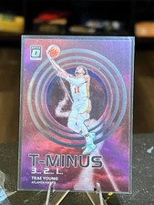 2022-23 Donruss Optic #5 Trae Young T-Minus 3...2...1... Purple
