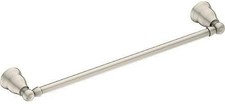 Moen YB1024BN 24-inch Wall-Mounted Towel Bar - Brushed Nickel
