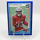 2025 Donruss Optic Tez Johnson Blue (RAW)