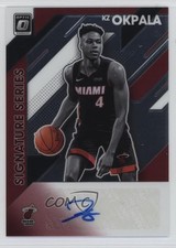 2019-20 Panini Donruss Optic Signature Series KZ Okpala #SS-KZO Auto 6o3