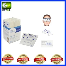 Individually Wrapped Microfine Eyelid Cleansing Sheets - Paraben-Free Solution