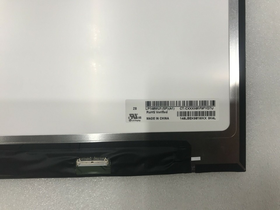 Écran LCD LED Sharp 15.6" FHD (LQ156M1JW31) Pour Dell XPS 9550/9560 - Neuf, Non Tactile