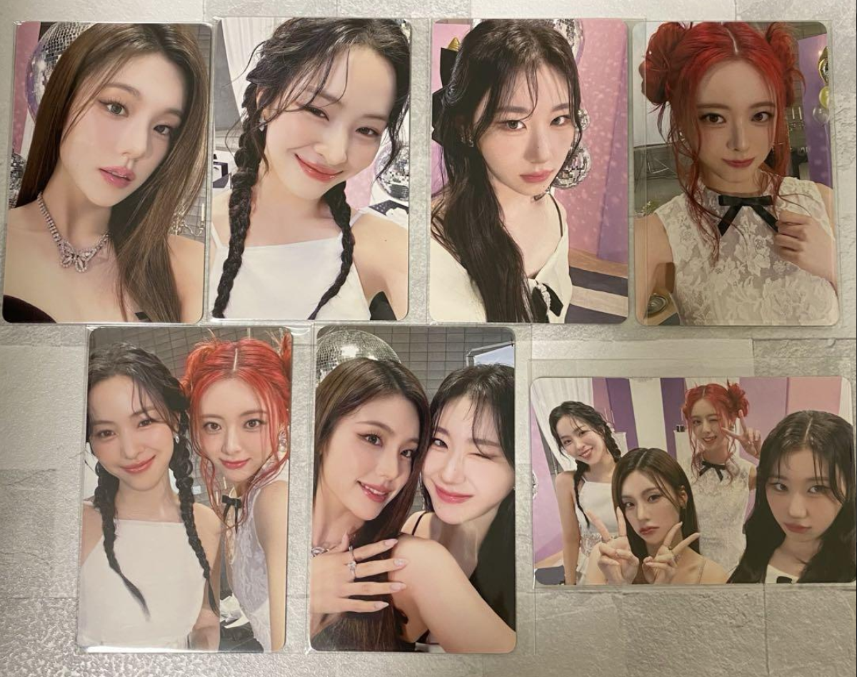 ITZY POP UP 2024 JYP JAPAN Benefits Official Photocard Photo Card