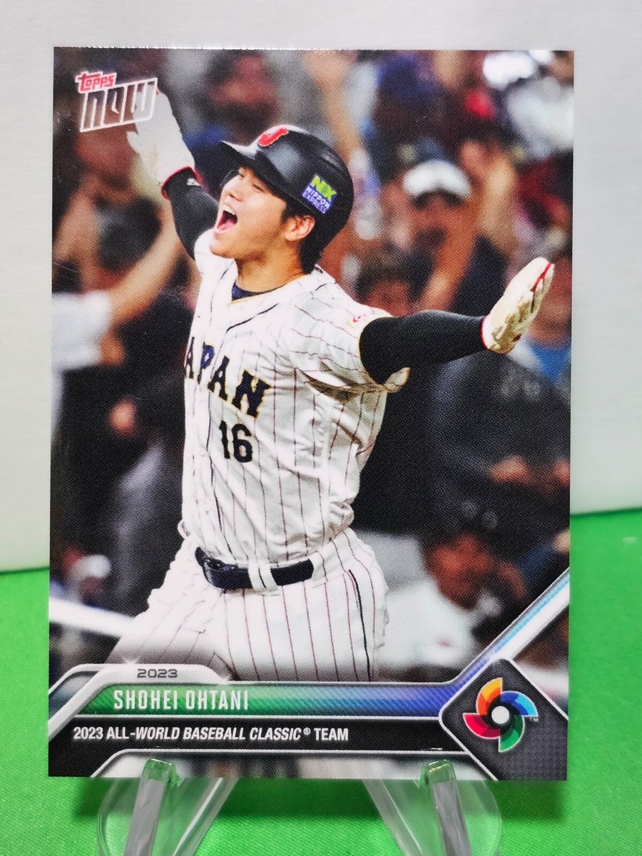 2023 TOPPS NOW #WBCA-12 SHOHEI OHTANI ALL-WORLD BASEBALL CLASSIC