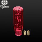 <!--F#f_0-->150mm Crystal Air Bubble Manual Shift Knob Octagon Acrylic shifter gear 5.9