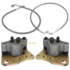 Front Brake Calipers & Hose Lines for Polaris Magnum 330 ATP 330 500 2005 2006