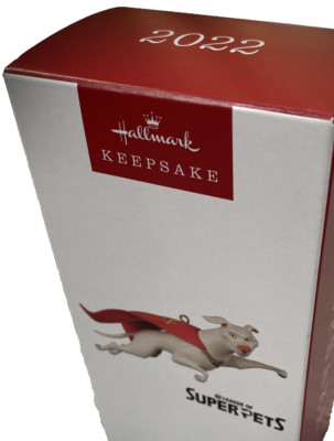 Hallmark KYPTO - DC LEAGUE OF SUPER-PETS - 2022 Ornament NIB