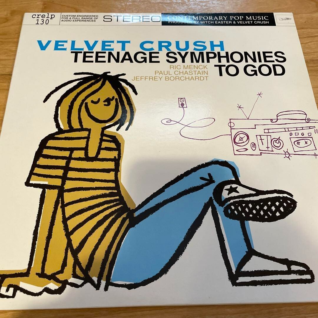 洋楽 VELVET CRUSH TEENAGE SYMPHONIES TO GOD Velvet Crush / Teenage Symphonies To God 1994 UK LP Creation