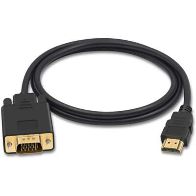 6/10 FT 1,8/3M langes auf VGA Monitorkabel Computer auf TV Kabel 15-polig