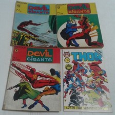 DEVIL  gigante raccolta n° 1-2-3 +THOR 2° serie n° 2 - albi " Corno 1979"