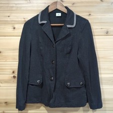 Cabi Jacket Womens Medium 3030 Crew Ponte Knit Gray Blazer