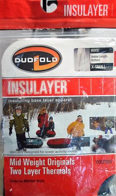 Boys Duofold Insulayer 2 Layer Thermals 