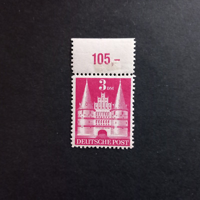 DEUTSCHLAND BESETZUNGEN 1948 / BIZONA - HOLSTENTOR KURZER MASSSTAB, UNBESCHÄDIGT POSTFRISCH **