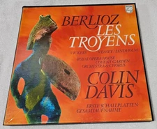 1969 NM 5 LP BOX SET PHILIPS 6709 002 STEREO BERLIOZ LES TROYENS COLIN DAVIS NMC