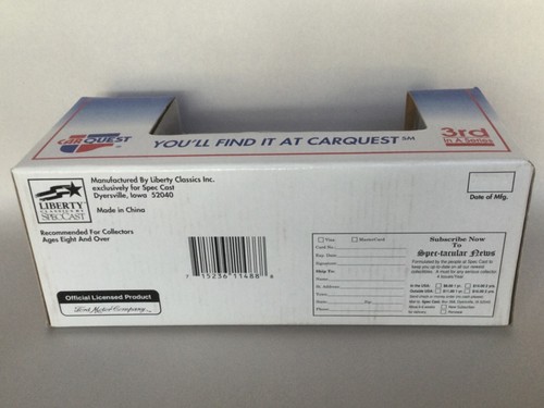 Carquest 1940 Ford Pickup and Bank Limited Edition 1:24 NRFB - Picture 6 of 7