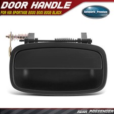 Rear Passenger Side Black Exterior Door Handle For Kia Sportage 2000 2001 2002