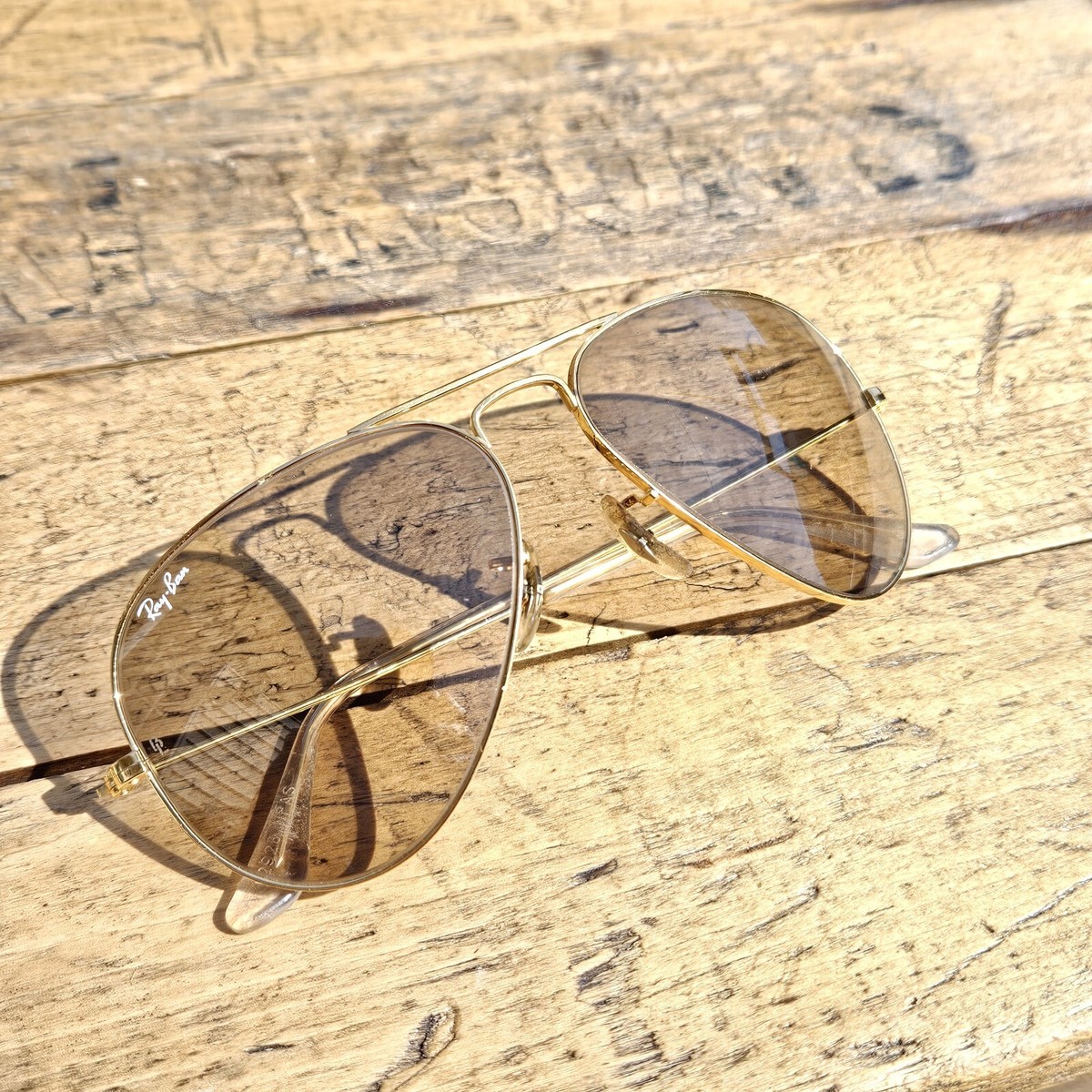 Vintage Bausch and Lomb Ray Ban L2928 Aviator Photochromatic Sunglasses No  Case | eBay