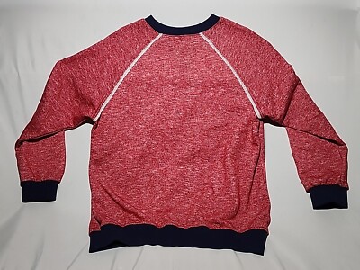 ZXZY Women Contrast Color Spliced Crew Neck Long Sleeve Pocket Top