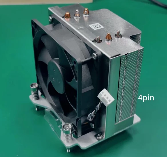 HP 115x 125w 4pin coarse teeth 3copper pipe side blowing Heatsink  L92394-001 - Image 2 of 4