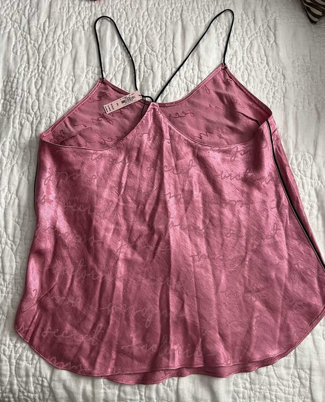 Lot Of 2 Victoria’s Secret Pink Intimate Tank Top Pink Size M  NWT ; Red Cami