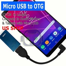 Durable Micro 90 USB OTG Host Cable Adapter Male 2.0 Female For Android Tablet