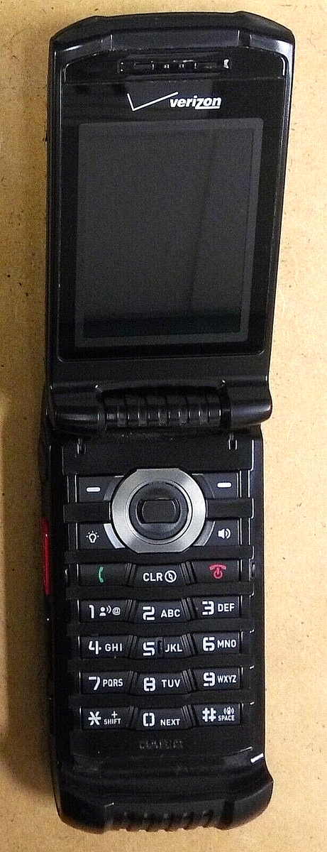 Casio G'zOne Ravine 2 C781NCH - Black ( Verizon ) Phone - Rare No