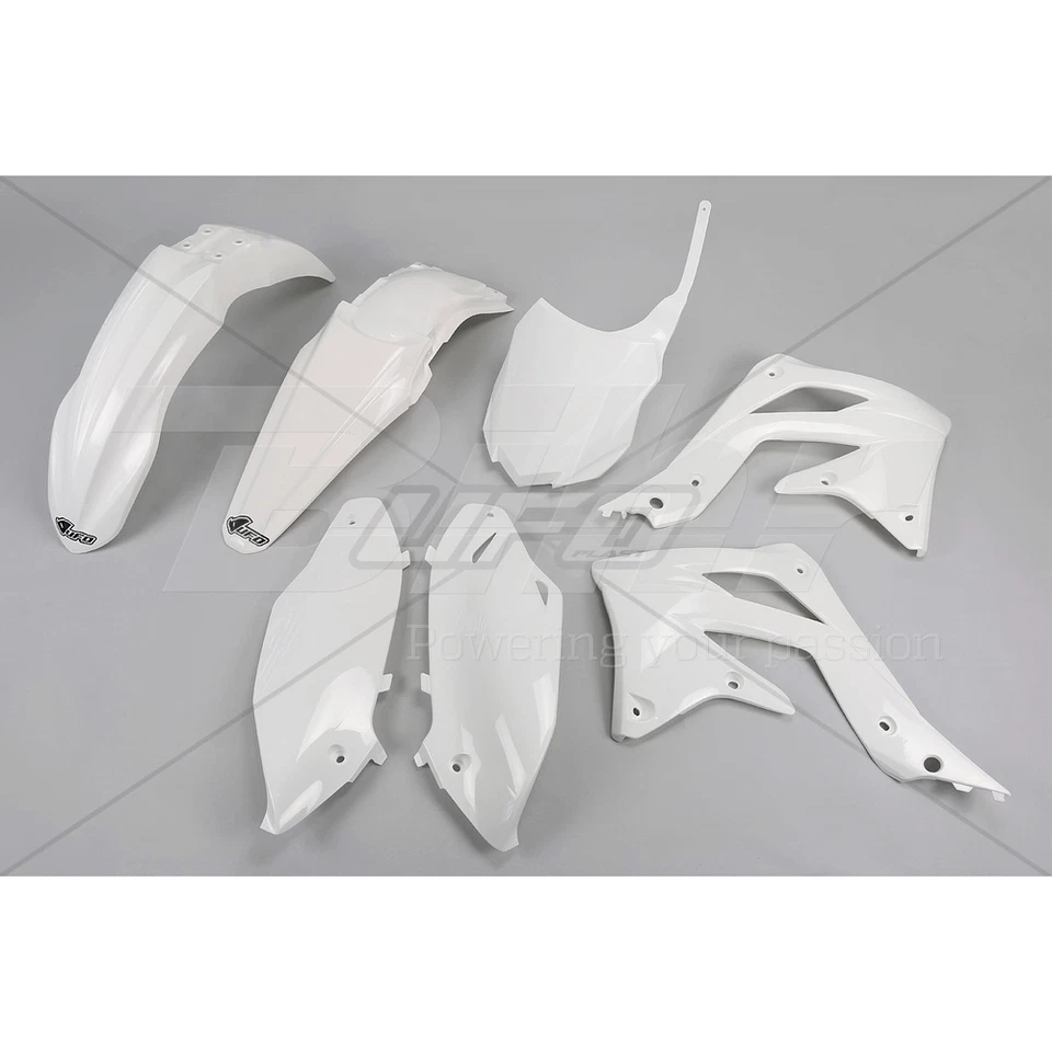 UFO Plast Set Plastique Complet Blanc Kawasaki KX 450 F 2013-2015 - Photo 1/1