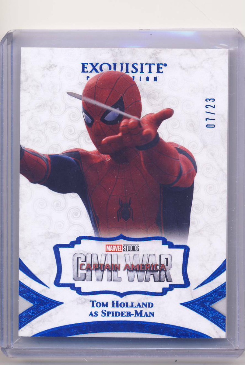 2021 Marvel Black Diamond Exquisite Collection Blue Parallel