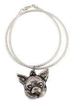 Chihuahua short-haired, Chihuahua smooth - Dog necklace, unique jewellery for th