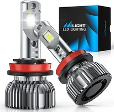 Nilight h11 led fog light bulb h11 led bulb Headlight Bulbs 6500k H11 LED