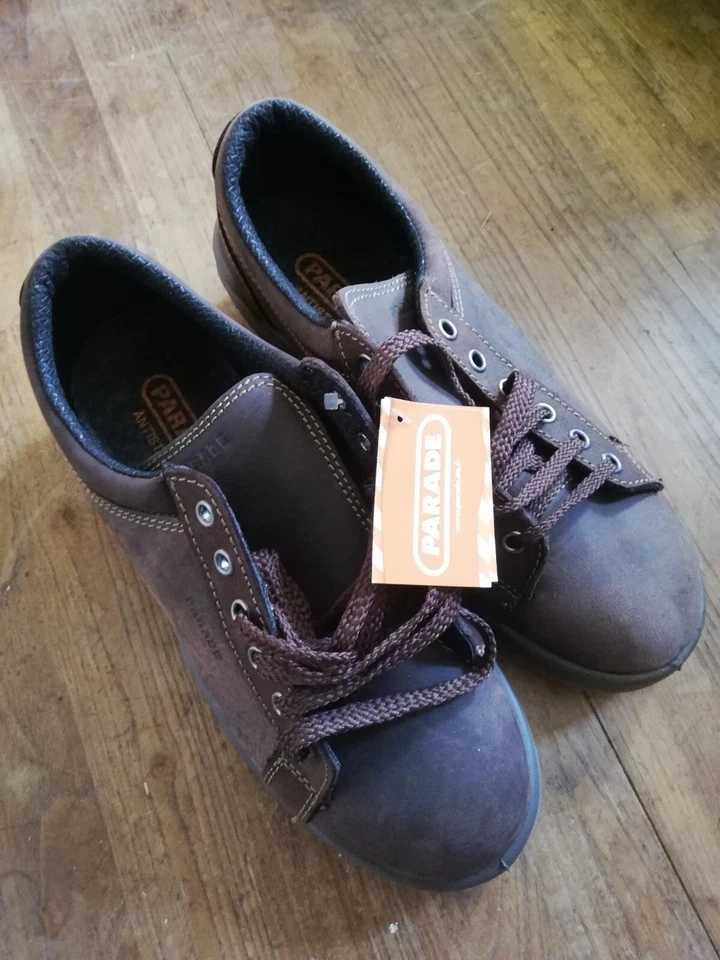 PARADE 07 JUNA 28 55 Chaussures de sécurité Pointure 41 Marron - Photo 1/3