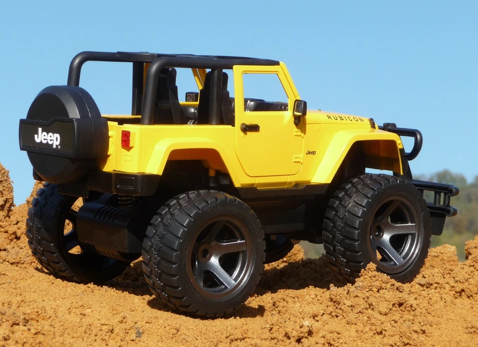 RC Jeep Wrangler RUBICON mit LICHT in 1:14 Länge 35cm "Ferngesteuert" 50440 - Bild 3 von 4