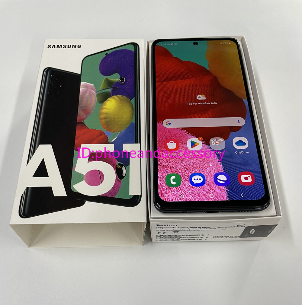 Unlocked Samsung Galaxy A51 SM-A515U(USA) 128GB 4GB RAM 48MP 6.5