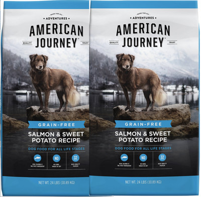 american journey dog food salmon and sweet potato
