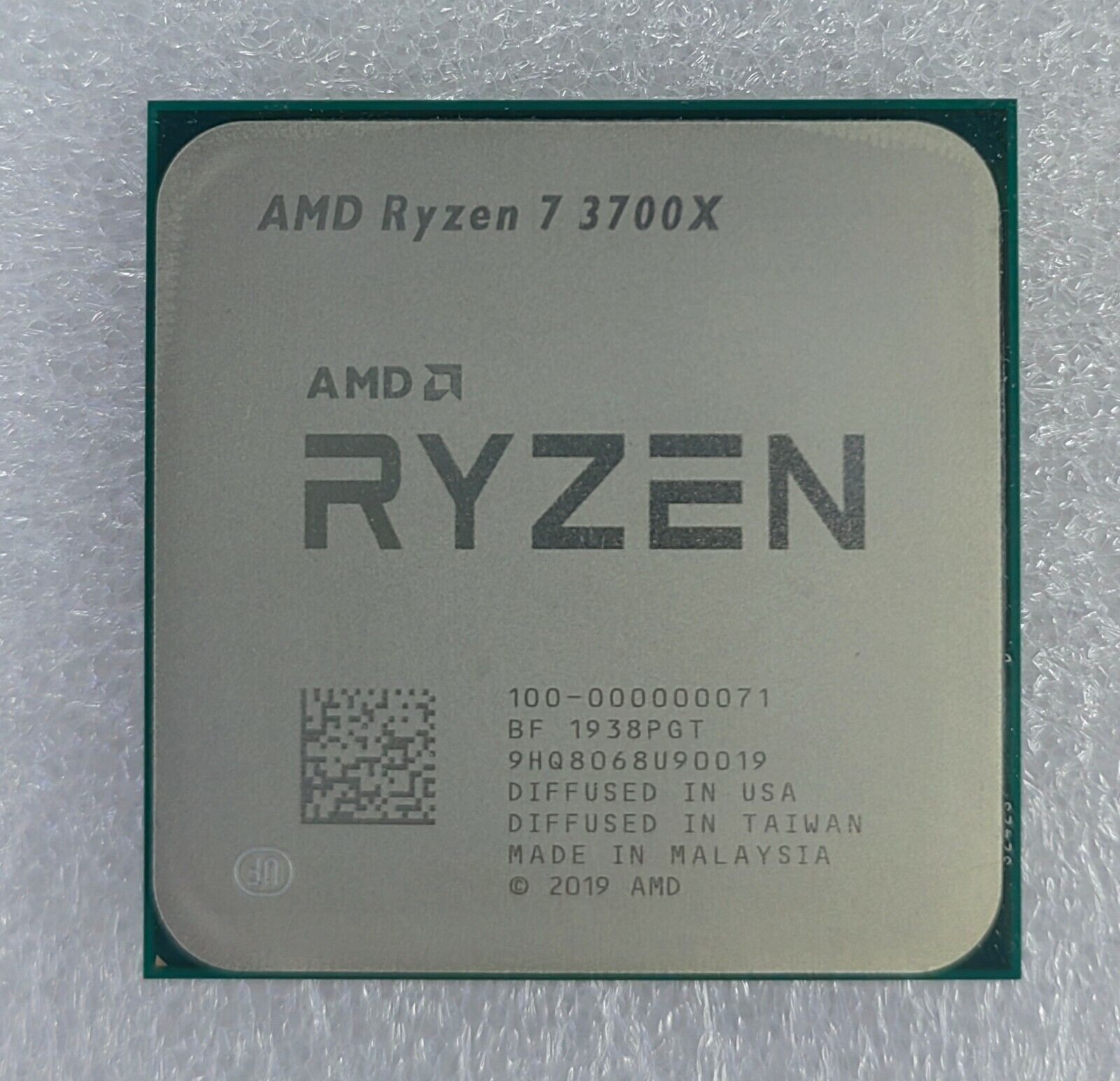 AMD Ryzen 7 3700X Processor for Desktop 3.6GHz AM4 CPU No Fan Good Condition