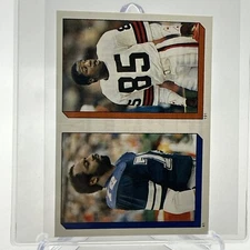 1986 Topps Ed "Too Tall" Jones/Clarence Weathers #41/191 NM-MT FREE SHIPPING