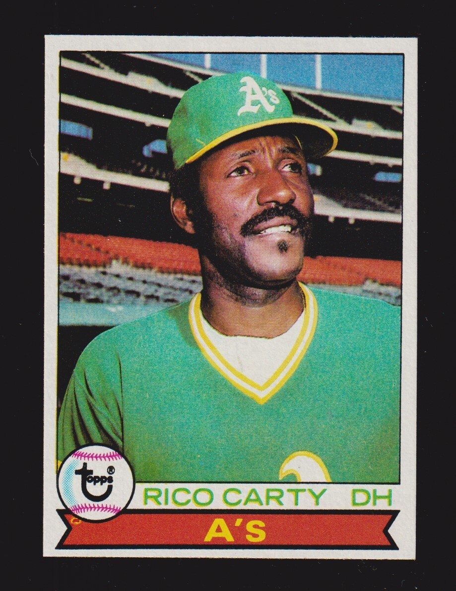 1979 TOPPS #565  Rico Carty  OAKLAND ATHLETICS A's  NM  A