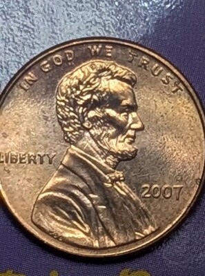 2007 No Mint Mark Lincoln Penny Ddo Close Am Rim Error | eBay