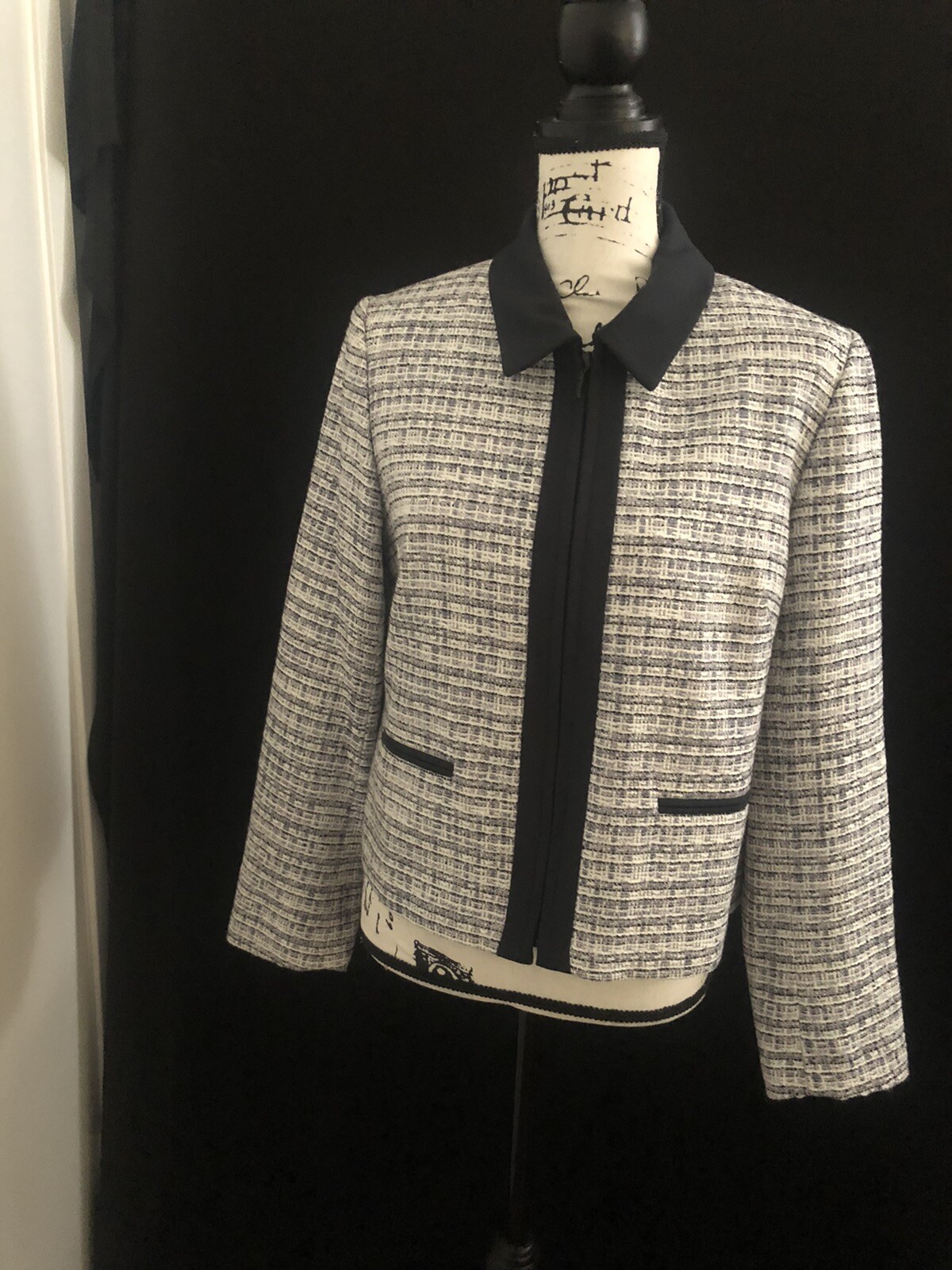 Pendleton Size Large White Black Gray Purple Wome… - image 1