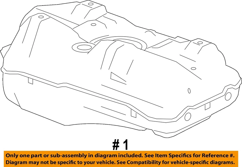 Used Fuel Tank fits: 2013 Chevrolet Sonic Grade A - Image 4 of 4