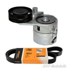 Keilrippenriemen+Riemenspanner AUDI A4 8D 8E A6 4B VW Passat 3B SKODA  mit Klima