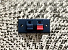 10pc 2 Positions Connectors Terminal Push In Jack Spring Audio Speaker Terminals