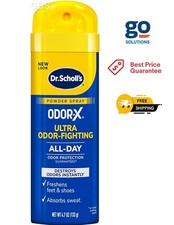 Dr. Scholl  s Odor-X Ultra Odor Fighting Foot Spray Powder 4.7 oz