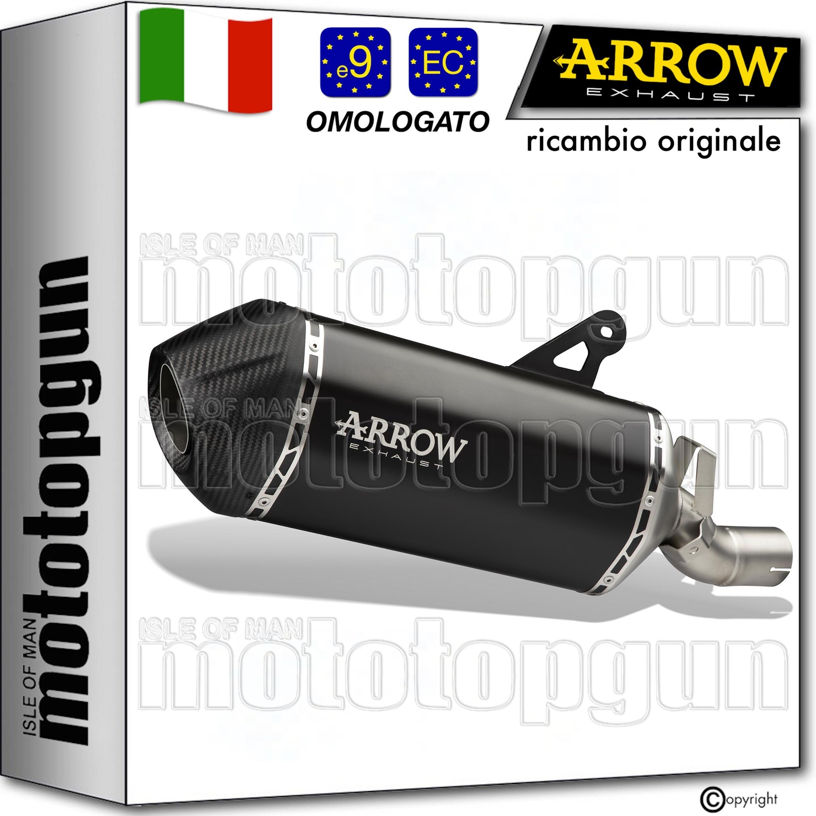 ARROW SCARICO OMOLOGATO SONORA TITANIO NERO C KTM 1290 SUPERADVENTURE R 2021 21