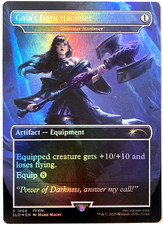 Magic The Gaia’s Dark Hammer (Rainbow Foil) Secret Lair x Final Fantasy 1866 FFXIV CASI NUEVO