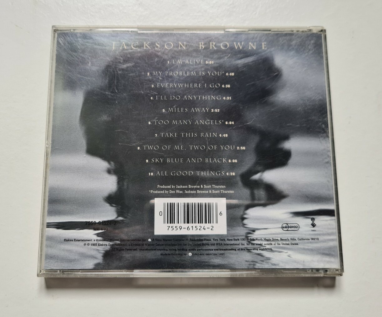 Jackson Browne I'm Alive CD Album VGC eBay